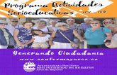 Generando Ciudadanía - ayto-sanfernando.com · Los mayores de este municipio son un claro ejemplo de participación activa, así, y a través de la Junta de Participación, ... PROYECTOS
