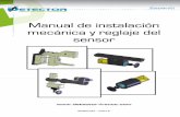 Manual de instalación mecánica y reglaje del sensorsensordetector-france.com/public/usr/file/2013/09/26/INSMECAES-Espagnol... · Permiten determinar un valor de desplazamiento que