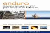 Solución Integral en FRP - dpi.com.mxdpi.com.mx/wp-content/uploads/2012/06/Enduro-Electrical-Catalog... · Esta carga combinada podrá ser utilizada para seleccionar la carga/claro