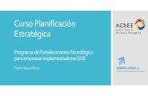 Curso Planificación Estratégica - guiaiso50001.clguiaiso50001.cl/guia/wp-content/uploads/2017/05/curso-plan... · “es la dialéctica de la empresa con su entorno ... Expectativa