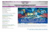 St. Mariana de Paredes Church - uploads.weconnect.com · Mateo, "La Gran Comisión" es el mandato de Cristo a sus discípulos comisionándoles para bautizar a los discípulos en el