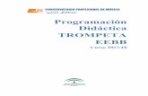 Programación Didáctica TROMPETA EEBBconservatoriodebaza.com/wp-content/uploads/2018/05/PD-TPT-EEBB... · Conservatorios y de los profesionales de la enseñanza musical para ofrecer
