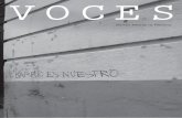 VOCES · La publicación de Voces. ... cincuenta y dos años de historia desde que abrió sus puertas en el número 104 de la calle Dr. Enrique González Martínez, ...