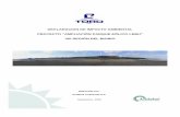 DECLARACION DE IMPACTO AMBIENTAL PROYECTO ... - … · Declaración de Impacto Ambiental Proyecto “Ampliación Parque Eólico Lebu” Capítulo I - 3 aerogeneradores en total, lo