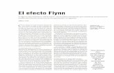 El efecto Flynn - webdocente.altas-capacidades.net · Ninos (WISC), ha sido actualizada en tres ocasiones, 10 que Ileva a estimaciones de inciementos a to largo de tres períodos,