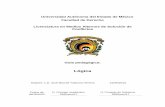 Lógica - Facultad de Derecho UAEMexderecho.uaemex.mx/U2017-B/Medios/Guias_A/LMA105.pdf · Organización previa de la información de tipo introductorio y contextual. Utilización