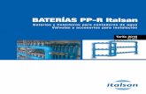 BATERÍAS PP-R Italsan - cealsa.es · 1/ Forma / Tipo de batería - Bandera - Doble alimentación - Toma central - Toma lateral - Toma invertida - Colector 2/ Toma de entrada / alimentación
