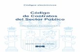Código de Contratos del Sector Público · contratos sujetos a regulación armonizada deberán actuar conforme a los principios de publicidad, concurrencia, transparencia, igualdad