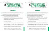 Bases_Concurso_Literario_2017 · leng ua esp ño la. ... No podrán optar al Concurso los relatos escritos por autores premiados en Los concursantes, podrán enviar hasta un máximo