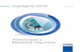 Highlights 2018 - karlstorz.com · Highlights ARTROSCOPIA Y MEDICINA DEPORTIVA | 1-2018 ... Sistema de sensores 4K Zoom progresivo Distancia de trabajo (WD) 20 – 50 cm ... 495 VIT