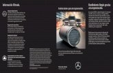 Información Filtrada. Rendimiento limpio gracias ... · Filtro de Partículas Diésel Original Mercedes-Benz para una óptima potencia del motor y una conducción económica. Importante:
