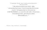 Automatización de mediciones Ferroeléctricas con ... · Trabajo final de Instrumentación Avanzada “Automatización de mediciones Ferroeléctricas con Impedancímetro HP4284A