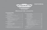 VOX Continental Manual de usuario - casalibertella.com · responsabilidad por cualquier da ño producido como resultado de la pérdida de datos. ... triodo completa. Además, genera