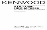 REPRODUCTOR DE DISCOS COMPACTOS RECEPTOR DE FM/AM …manual.kenwood.com/files/B64-3384-00_K_Spanish.pdf · Español | 3 Sistema de menú 41 Sistema de menús Activación del código