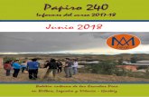 Junio 2018 - itakaescolapios.org · • Colegio: presentación, pastoral escolar, Educa+-Heziago, y conviven-cias 46 • Itaka – Escolapios: los grupos en el Movimiento Calasanz