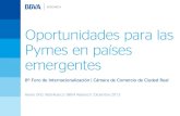Oportunidades para las Pymes en países emergentes · Oportunidades para las Pymes en países emergentes / Diciembre 2013 Tendencias en las Economías Emergentes Página 2 Crecimiento