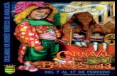 Ayuntamiento de Bornos-Carnaval · 2017-05-09 · Intentar igualarme a ellos sería solo una utopía. No soy poeta, ni literato, ni bailo, ni canto. Soy un bornicho más, ... ni aceptemos