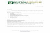 Bristol Medicine SRL | Amenábar 1074 CABA 1426 | Tel. Fax ...bristolmedicine.com.ar/assets/img/proced-prov-prot.pdf · Bristol Medicine SRL | Amenábar 1074 CABA 1426 | Tel. Fax: