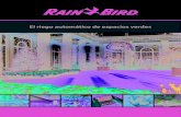 El riego automático de espacios verdes - auxiliardeaguas.comauxiliardeaguas.com/wp-content/uploads/tarifa-rainbird-2013.pdf · El riego automático de espacios verdes. NUEVOS PRODUCTOS