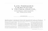 Los parques científicos y tecnológicos, - UNDMP · ECONOMÍA INDUSTRIAL N.o 354 • 2003 / VI 85 Los parques científicos y tecnológicos, sistemas virtuosos de innovación España
