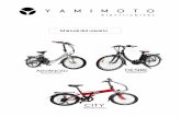 Manual del usuario - yamimoto.com · el punto anterior. Los siguientes pasos le explicaran como montar su bicicleta eléctrica. ... en el sentido contrario a las agujas del reloj