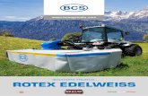 SEGADORA FRONTAL ROTEX EDELWEISS - BCS Agricolapt.bcsagricola.com/assets/productos/bcs/00_catalogos/BCS... · 2017-10-04 · Transmisión de engranaje de grandes dimensiones en baño