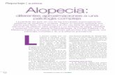 Reportaje | alopecia Alopeciagrupopedrojaen.com/trasplante-capilar/wp-content/uploads/2015/10/... · sibilidad de padecer calvicie, que está per-diendo parte de su atractivo físico.