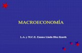 MACROECONOMÍA · Instrumentos de la política macroeconómica Política Monetaria Es la gestión, por parte del gobierno, del dinero, el crédito y el sistema bancario del país.