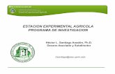 ESTACION EXPERIMENTAL AGRICOLA PROGRAMA DE … · entomología básica y aplicada. Contexto Programa de Investigación