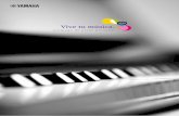 2018 Vive tu música. - uk.yamaha.com · mos ninguna duda de que estudiar piano en un P-45 ¡será muy divertido! P-45 Porque todos los inicios deberían de sonar maravillosos Aspectos