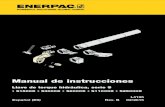 Manual de instrucciones - Enerpacliterature.enerpac.com/pdf/L4105_B_ES.pdf · Manual de instrucciones. Llave de torque hidráulica, serie S • S1500X • S3000X • S6000X • S11000X