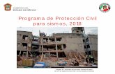 Programa de Protección Civil para sismos, 2018cgproteccioncivil.edomex.gob.mx/sites/cgproteccioncivil.edomex.gob... · para sismos, 2018 Imagen de inmueble derrumbado durante el