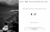 HOJAS WAGNERIANAS - awmadrid.esawmadrid.es/wp-content/uploads/2016/05/HW_12.pdf · musical de Pedro Halffter al frente de la Orquesta Filarmónica de Gran Canaria, y con las voces