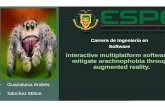 Interactive multiplatform software to mitigate ...siiprin2017.espoch.edu.ec/slides/paper_15.pdf · ciento de las víctimas de la fobia no buscan tratamiento 1 El tratamiento de fobias