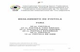 PARA - Federación Argentina de Tirofederaciontiro.com.ar/reglamentos/reglamento_pistola_2013_ed._2013... · Se puede usar cualquier pistola de fuego central, excepto las de un solo