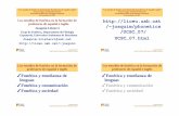 Los estudios de fonética en la formación de profesores de ...liceu.uab.cat/~joaquim/phonetics/UCSC_07/UCSC_07.pdf · “Los estudios de fonética en la formación de profesores