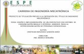 CARRERA DE INGENIERÍA MECATRÓNICArepositorio.espe.edu.ec/bitstream/21000/10582/2/T-ESPEL-MEC-0073-P.pdf · carrera de ingenierÍa mecatrÓnica proyecto de titulaciÓn previo a la