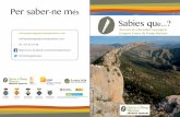Per saber-ne més - projectegeoparctrempmontsec.com · ju nt amet de Tremp A de Talarn t de la Torre de Capdella Salàs de Pallars Cos l rc del Pallars Juss ...