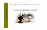 Como Ensinar Doutrinas Básicas Adventistas Como... · North American Division Portuguese Ministry – Como Ensinar Doutrinas Adventistas – Gerson P. Santos 4 IV. Crenças dos ASD