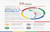 ¿Qué es la Alianza del Pací˜co? Alianza del Pací˜co (AP) es una iniciativa de integración regional conformada por Chile, Colombia, México y Perú que se creó el 28 de abril