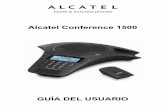 Alcatel Conference 1500conference.alcatel-business.com/attachments/1500/guide/es/Alcatel... · Si conecta el teléfono a una línea con una conexión de banda ancha, tendrá que insertar