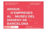 6a Jornada de programari Centre de Documentació lliure ... · Museu del Disseny de Barcelona Centre de Documentació 6a Jornada de programari lliure per a biblioteques 4. ICA-Atom: