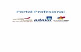 Portal Profesional · 2. PANTALLA INICIAL DEL PORTAL PROFESIONAL Para acceder al Portal del Profesional, acccede por el link desde cualquier dispositivo móvil e indica tu número
