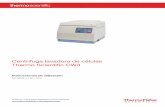Centrífuga lavadora de células Thermo Scientific CW3 · Volumen de suministro CW3 | 5 1. Prólogo 1. 1. Volumen de suministro Ref. Descripción Cantidad Centrífuga lavadora de