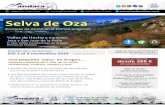 Selva de Oza - andararutas.com · basada en la arquitectura palacial francesa del siglo XIX que podremos visitar y dar un bonito ... WhatsApp, o botón ‘Reservar viaje’. Facilita