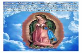 María de Guadalupe - eres bautizadoeresbautizado.com/libros/libro virgen maria.pdf · Ella había sido elegida para ser la Madre del Salvador y ... y sublime verdad: Mujer, ahí