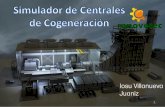 Iosu Villanueva Juaniz - RENOVETECrenovetec.com/renovetec-simulador-cogeneracion.pdf · La parametrización de un simulador para una planta concreta es un proceso rápido (una o dos
