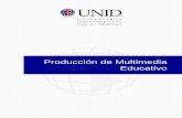 Producción de Multimedia Educativomoodle2.unid.edu.mx/dts_cursos_mdl/pos/E/PME/S03/PME03_Lectura.pdf · ejes rectores sobre los cuales se fundamentarán la producción del multimedia