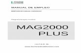 MNPG59-05 Edición 21/02/2014 Magnetoterapia modelo ... (MAG2000 PLUS... · I.A.C.E.R. Srl 3 MNPG59-05 Sumario Sumario 3 Introducción 4 La magnetoterapia 4 Información técnica