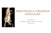 ANESTÈSIA A CIRURGIA VASCULAR - academia.cat · ANESTÈSIA A CIRURGIA VASCULAR. Anna Mases. Hospital del Mar –Parc de Salut Mar. Maig 2018